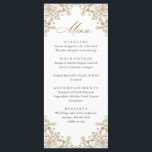 Victorian Ornate Grace Bohemian Wedding Dinner Menu<br><div class="desc">For further customisation,  please click the "Personalise this template",  then "Edit using Design Tool". Stylish editable easy to use wedding templates,  more items available in the store (invitations,  rsvp,  thank you cards,  stationery & decor). If you need help or matching items,  please contact me.</div>