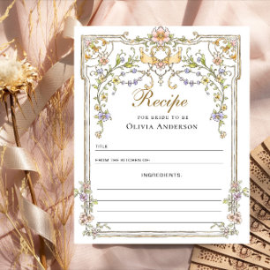 Victorian Ornate Grace Floral Bridal Recipe