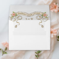 Victorian Ornate Grace Floral Frame Wedding