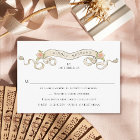 Victorian Ornate Grace Floral Frame Wedding