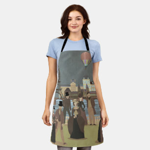 Victorian Paris Apron