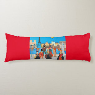 Victorian Paris Body Cushion