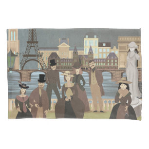 Victorian Paris Pillowcase