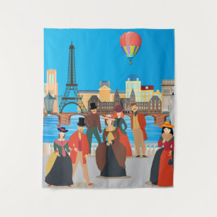 Victorian Paris Tapestry