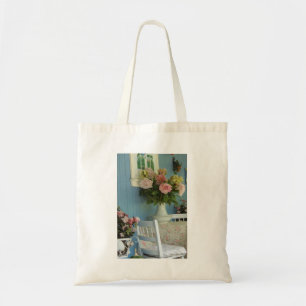 Victorian Peonies - Martha's Vineyard Tote Bag