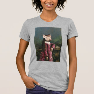 Victorian Piglet Girl T-shirt
