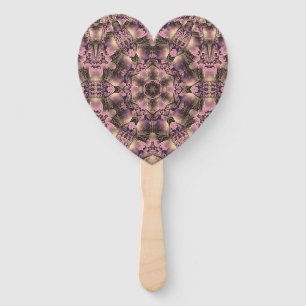 Victorian Pink Antique Hand Fan