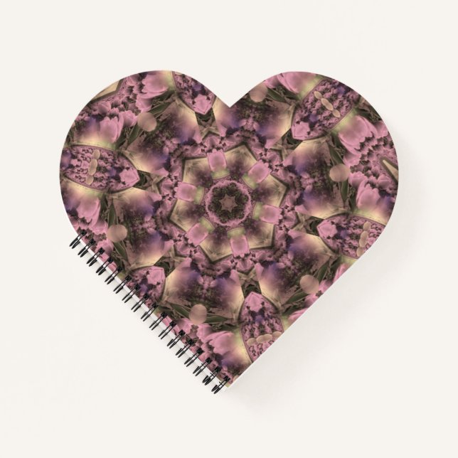 Victorian Pink Antique Notebook (Front)