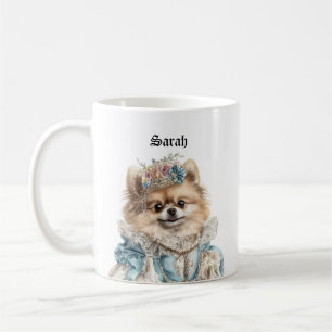 Victorian Pomeranian Mugs