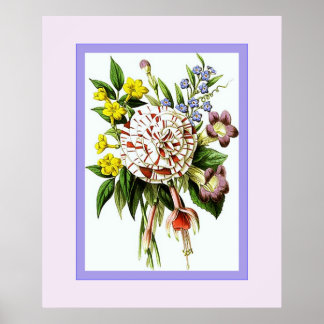 Victorian Posy Poster
