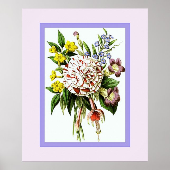 Victorian Posy Poster (Front)