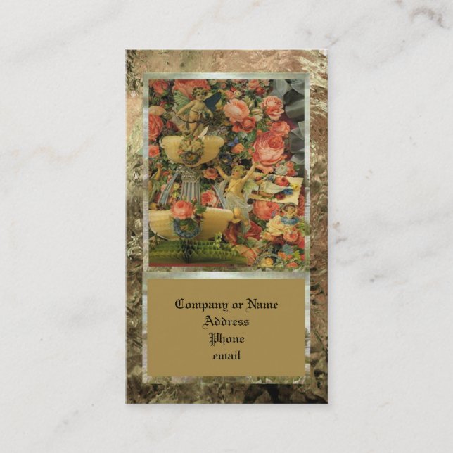 Victorian Profile or Business Card (Front)