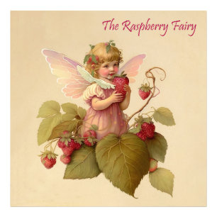 Victorian “Raspberry Fairy” Photo Print