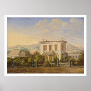 Victorian Residence, San Francisco, Calif. (1277) Poster