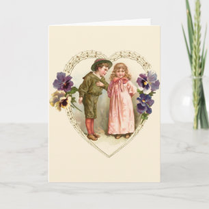 Victorian Romance Greeting Card