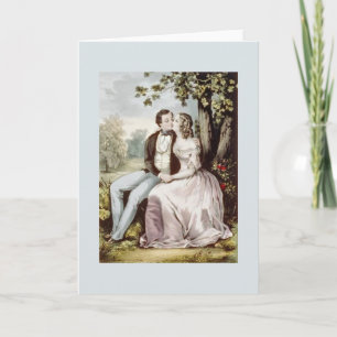 Victorian Romance Note Card