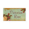 Victorian Rose Custom Standard Size Business Cards