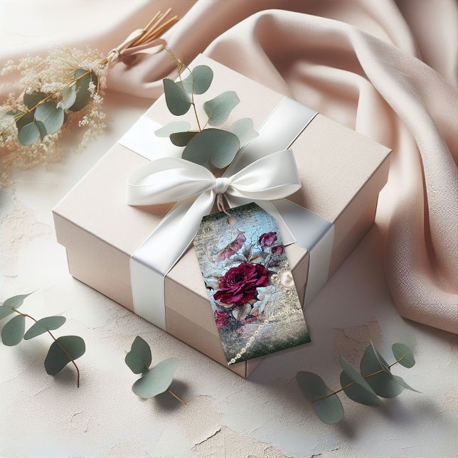 Victorian Rose Ephemera Gift Tags (Creator Uploaded)
