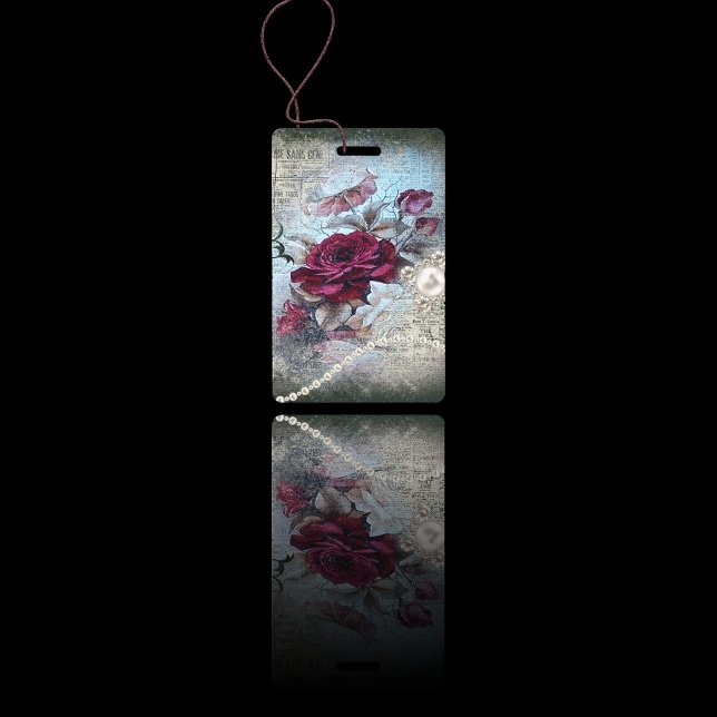 Victorian Rose Ephemera ID Badge (Creator Uploaded)