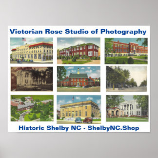 Victorian Rose Studio of Photography Poster