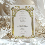 Victorian Royal Elegance Wedding Invitations<br><div class="desc">Step into a bygone era with our vintage royal Victorian wedding invitation. This design, echoing intertwined greenery and florals, is reminiscent of the grandeur and romance of the Victorian Epoque. Victorian-themed weddings celebrate more than just a date; they embrace an age where every detail was a work of art and...</div>