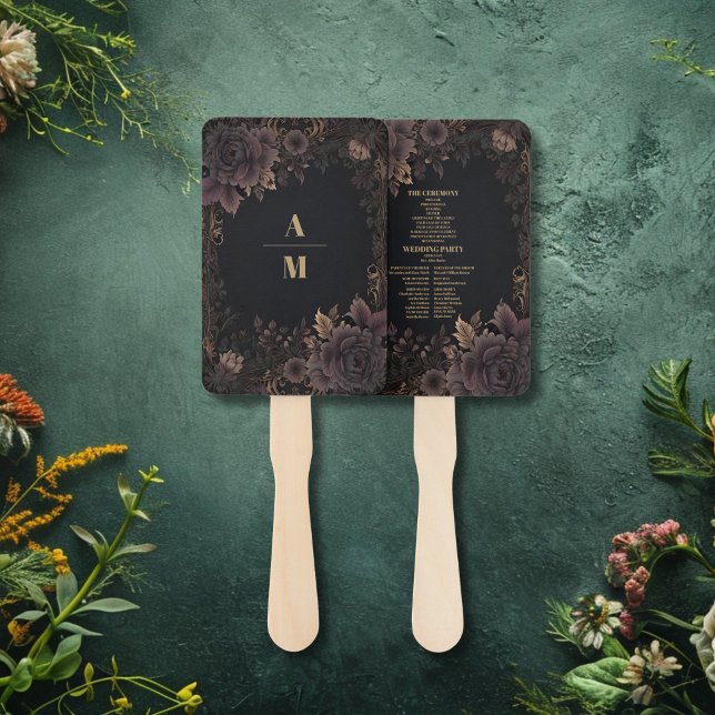 Victorian Royal Gothic Wedding Hand Fan (Creator Uploaded)