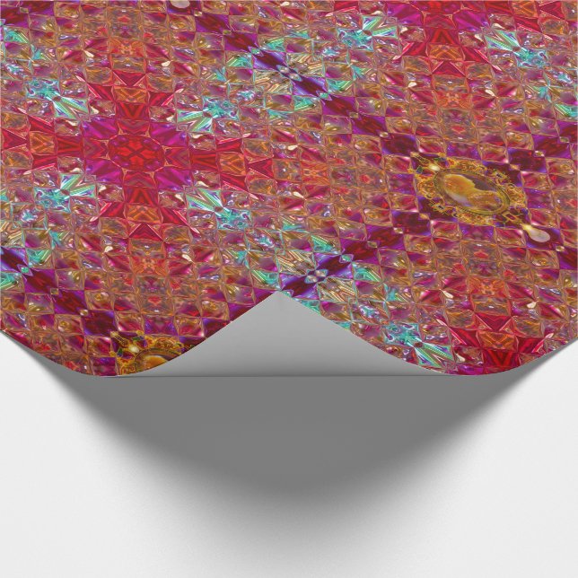 Victorian Royal Splendour Wrapping Paper (Corner)