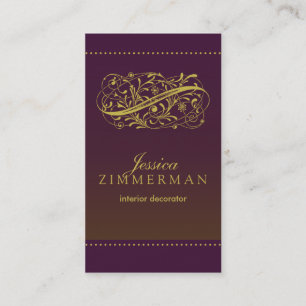 Victorian Royalty Business Card