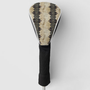 Victorian Ruby Lace Gothic Pattern (6) Golf Head Cover