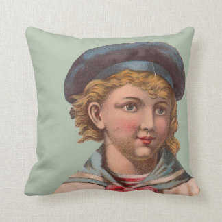 Victorian Sailor Pillow Beach Cottage Chic