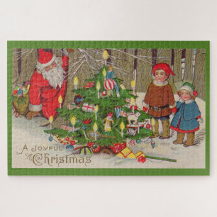 Victorian Santa Claus A Joyful Christmas Jigsaw Puzzle