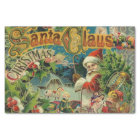 Victorian Santa Claus Christmas Collage Antique 