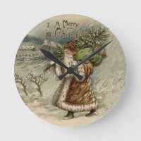 Victorian Santa Claus Christmas Tree