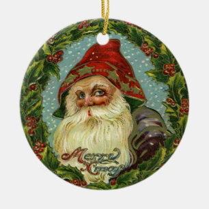 Victorian Santa Claus Ornament