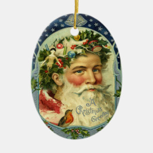 Victorian Santa Claus Ornament