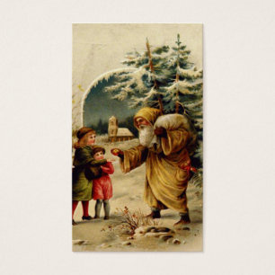 Victorian Santa Gift Card