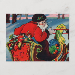 Victorian Santa Postcard
