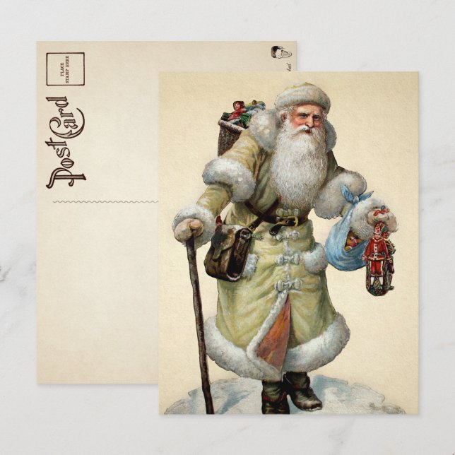 Victorian Santa Postcard (Front/Back)