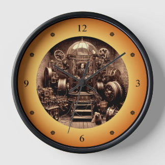Victorian Scientist ~ Steampunk Time Machine V5.3  Clock