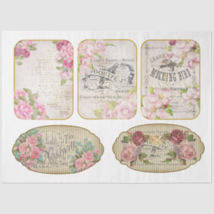 Victorian  Shabby Chic Series Design 11 Tissue Paper