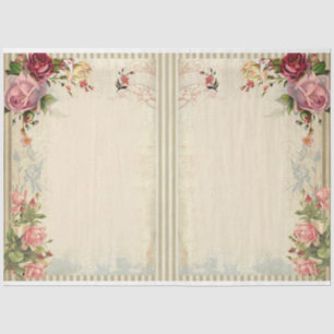 Victorian  Shabby Chic Series Design 18 Tissue Paper