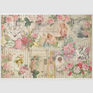 Victorian  Shabby Chic Series Design 6 Tissue Paper
