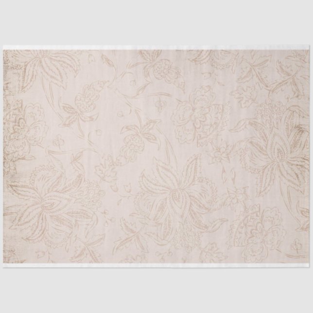 Victorian  Shabby Chic Series Design 7 Tissue Paper (Front)