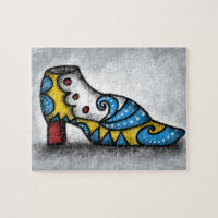Victorian Shoe Jigsaw Puzzle