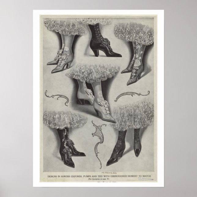 Victorian Shoes Poster (Front)