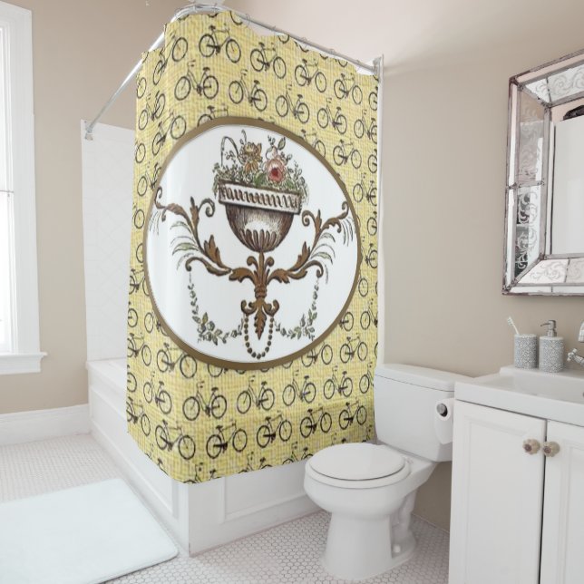 Victorian Shower Curtain (In Situ)