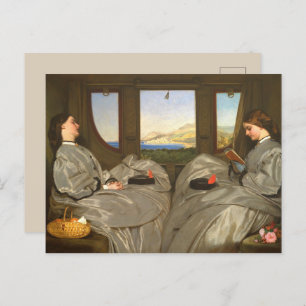 Victorian Sisters Travel Postcard Glossy