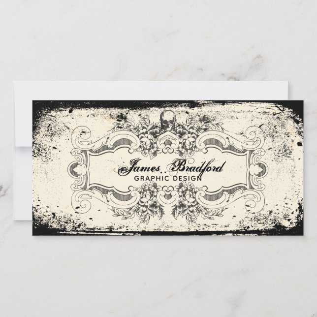 Victorian Skull Gift Certificate (Front)