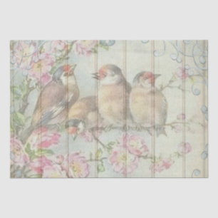 Victorian Songbirds Tissue Paper