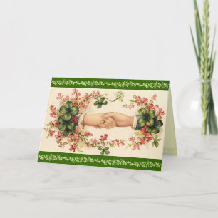 Victorian St. Patrick's Day Greeting Card